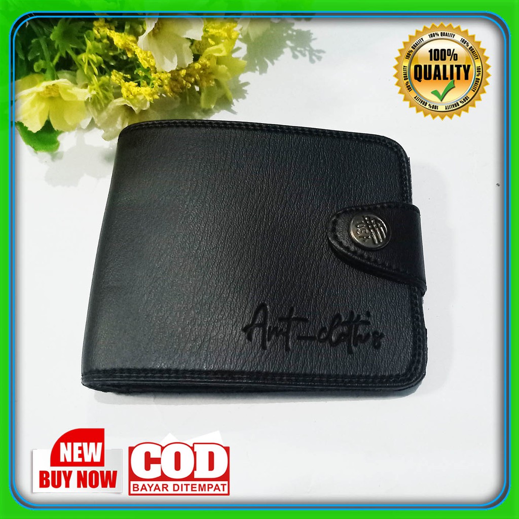 Dompet Pria Lipat Branded AMT Kancing terbaru COD