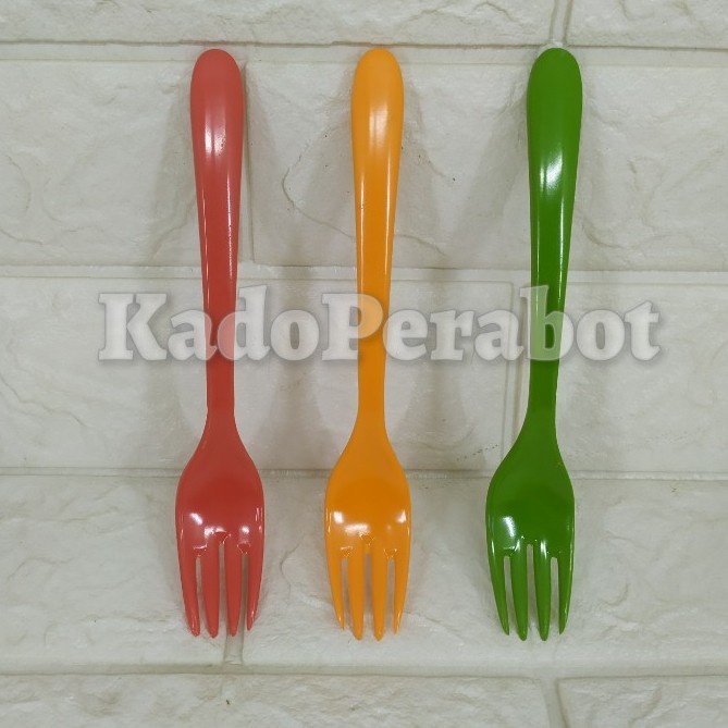 garpu melamine unica M504 - Merah