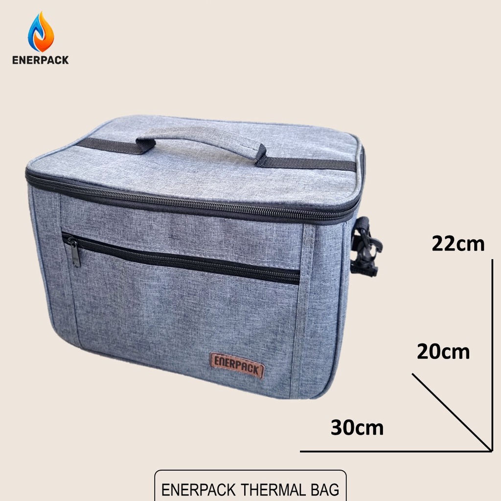 ENERPACK Tas Bekal Makanan Piknik Tahan Panas Dingin EP-T