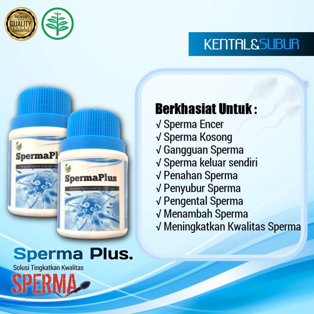 SPERMA PLUS, Obat penambah dan penambah sperma, penyubur sperma lelaki, obat penambah sperma dini am