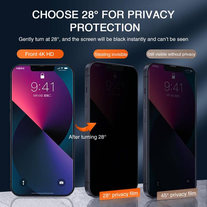 Pelindung Layar Tempered Glass Anti Spy Untuk Samsung Galaxy A30 A31 A40 A41 A42 A50 A51 A52 A60 A11 A12 A20e A21 A22 A3S A212 4G 5G A21s A21