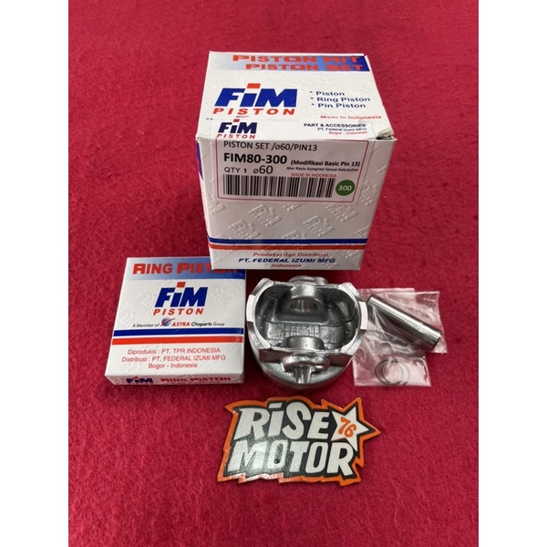 Piston FIM 60 Pen 13 Mentah