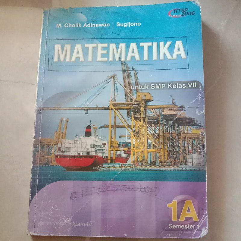 Matematika Untuk SMP Kelas 7/1A KTSP - M.Cholik Adinawan