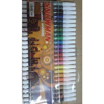 

gunturputra39 spidol snowman 24 warna TERLARIS TERPERCAYA ORIGINAL
