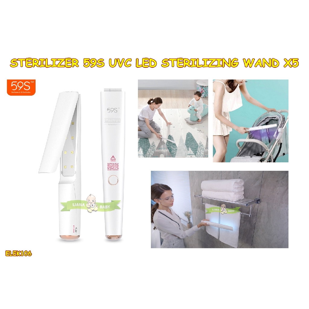 ELEK106 STERIL LIPAT 59S UVC LED LEADING STERILIZATION WAND X5