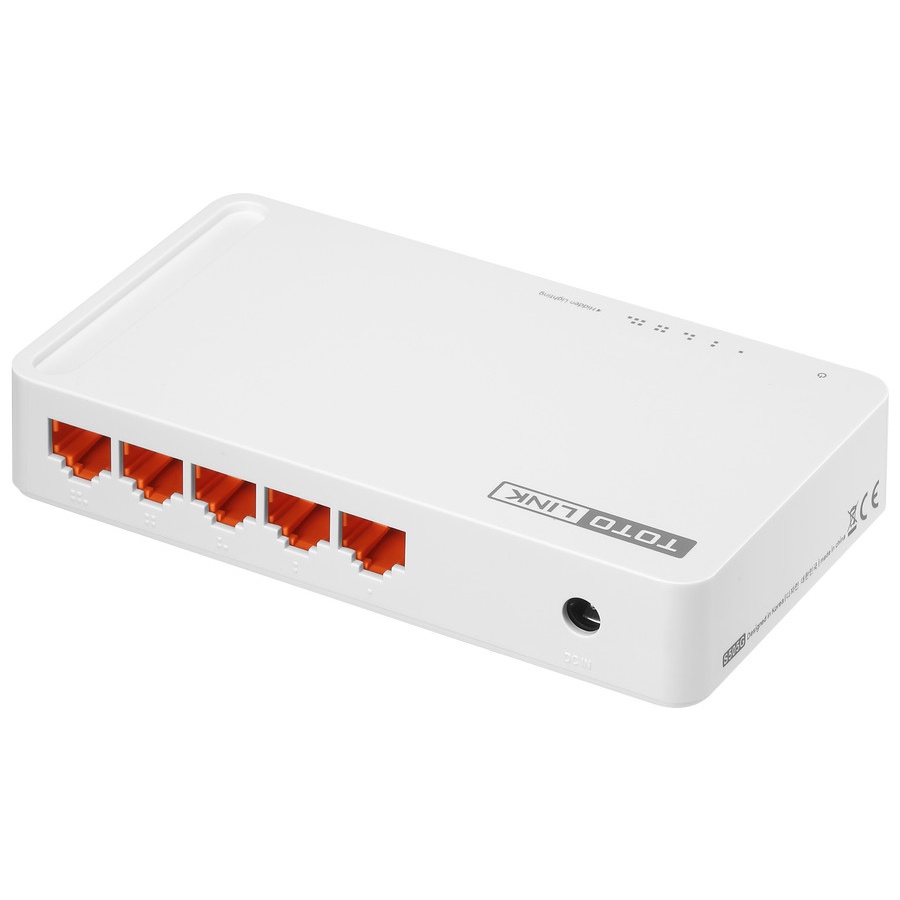 TotoLink 5-Port Gigabit Ethernet Unmanagement Switch - S505G