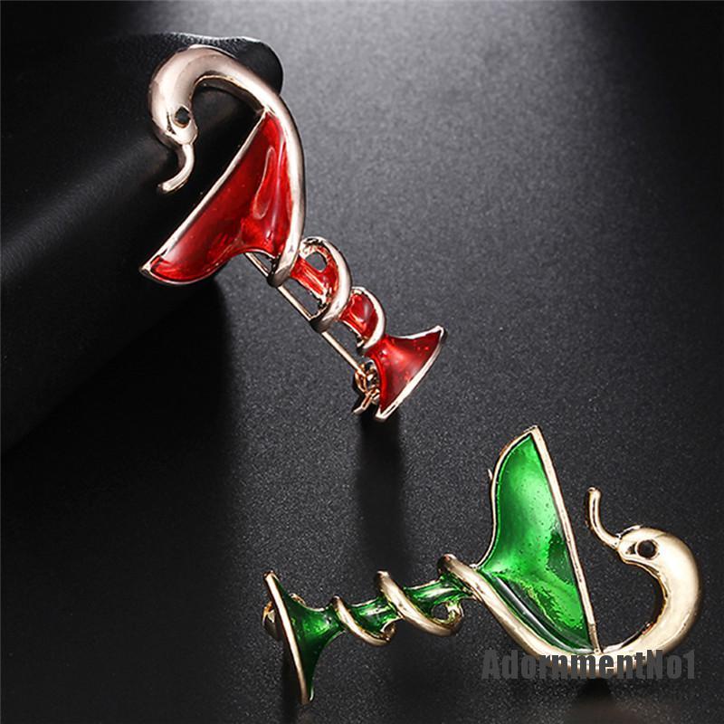 (Adornmentno1) Bros Pin Enamel Bentuk Ular Untuk Wanita