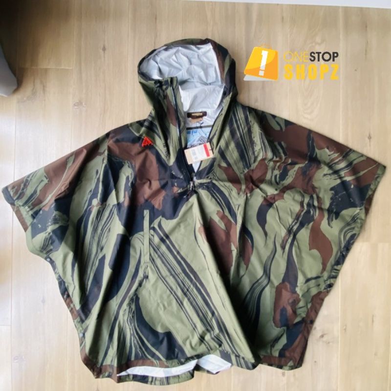 NIKE ACG Fuji Print Poncho Allover