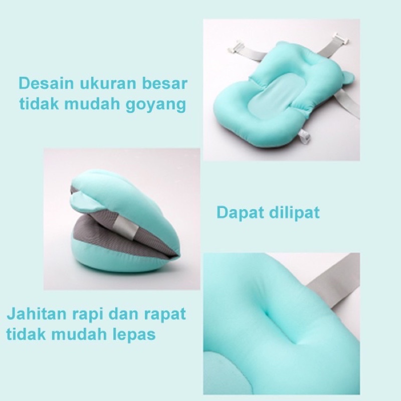 Alas mandi bayi, Kasur alas mandi bayi, jaring mandi bayi , baby bath helper