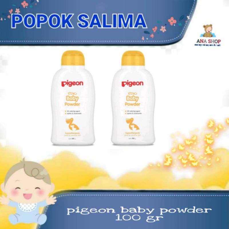 Jual PIGEON BABY POWDER 100GR/BEDAK PIGEON 100GR Shopee Indonesia