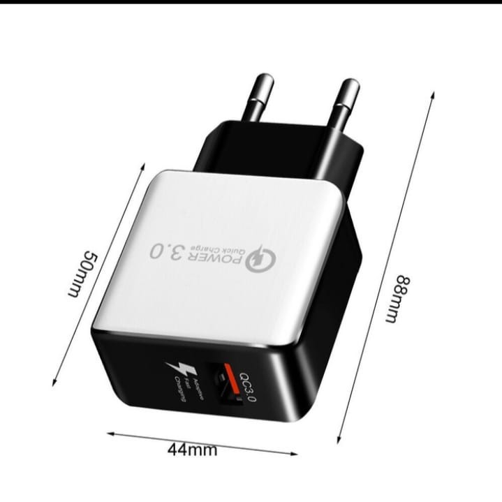 PINZY Qualcomm Quick Charge 3.0 T16 Model Smart Travel Charger