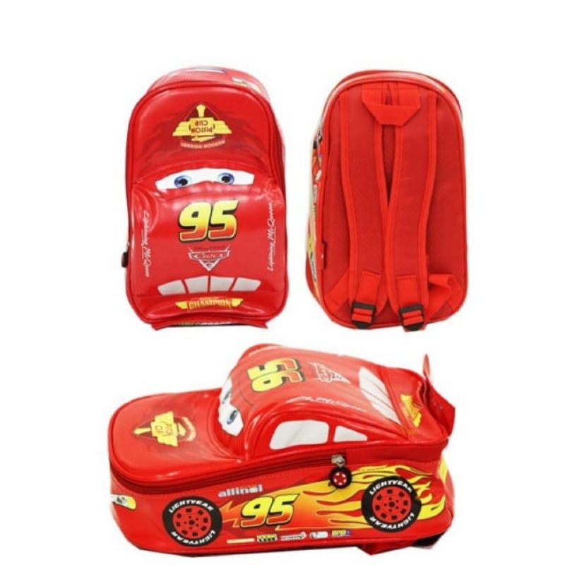 TAS CARS ransel anak mobil