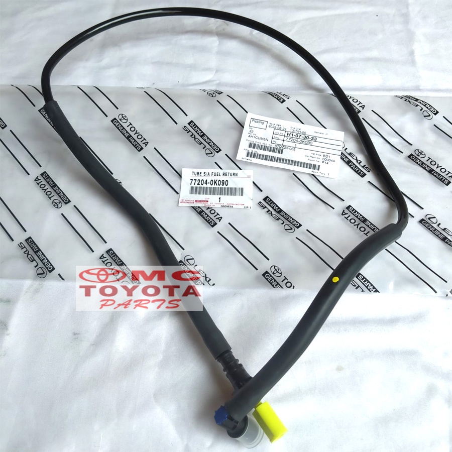 Selang Tanki Bensin / Fuel Return Innova Fortuner Hilux 77204-0K090