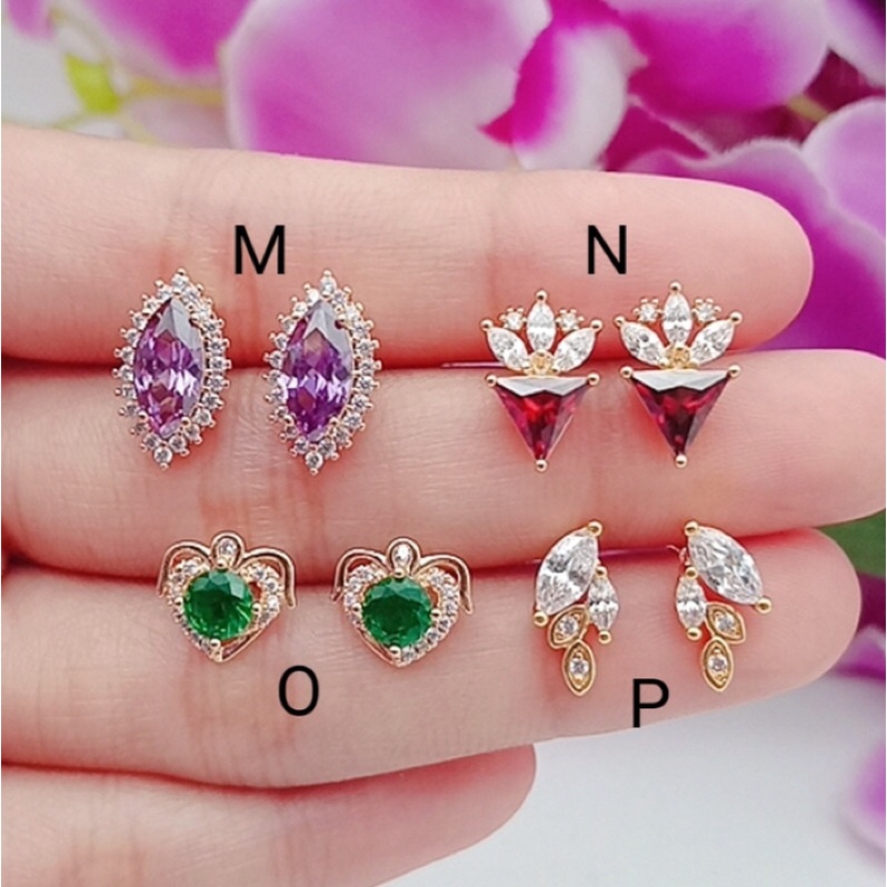 promo xuping anting wanita 24 model lapis mas 24 karat baru impor termurah star+-3