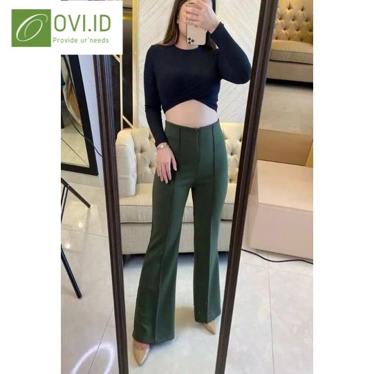 CELANA MODERN WANITA CELANA PEREMPUAN KEKINIAN KAIN CUTBRAY SCUBA CELANA CUTBRAY SCUBA PREMIUM CUTBR