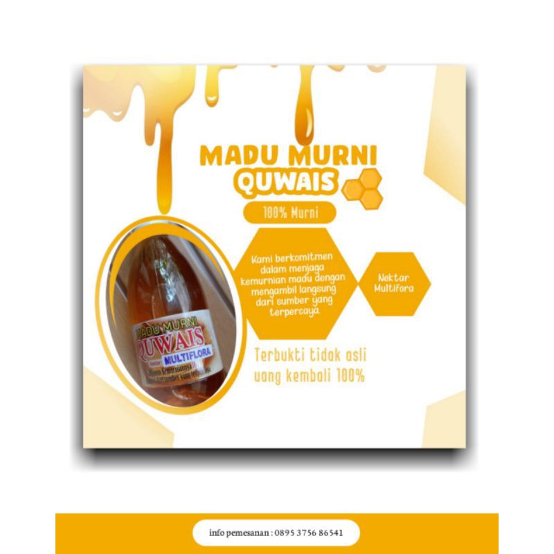 

Madu 100 % MURNI 500 ml