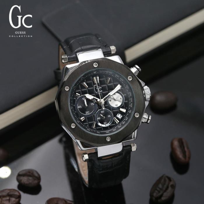 Promo Jam Tangan Pria Gc Kulit Bergaransi