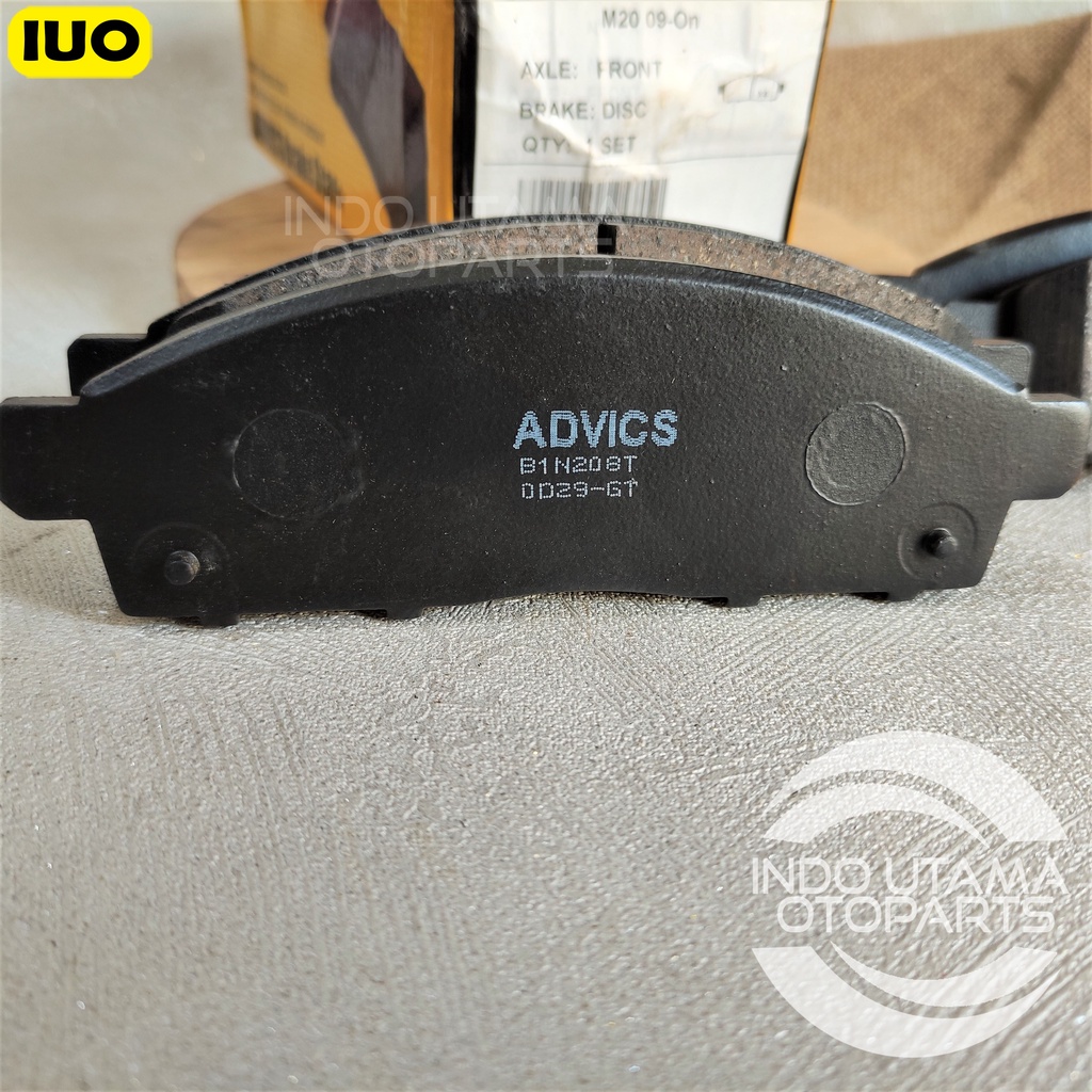 Brake Pad AISIN Pajero Sport Triton Kampas Rem ADVICS B1N208T ORIGINAL