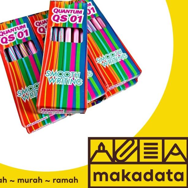 

➴ PULPEN | BOLPEN QUANTUM QS-01 (12 PAK) MURAH ✲
