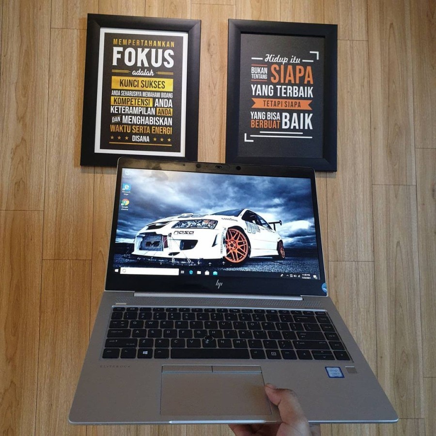 LAPTOP HP ELITE BOOK I7 RAM 8GB SSD 256GB BEKAS SECOND
