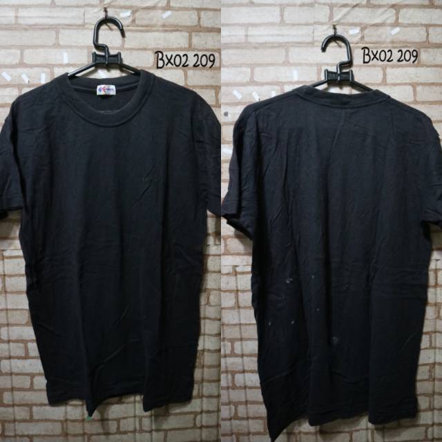 Kaos Kaepa Basic Hitam Bx02209