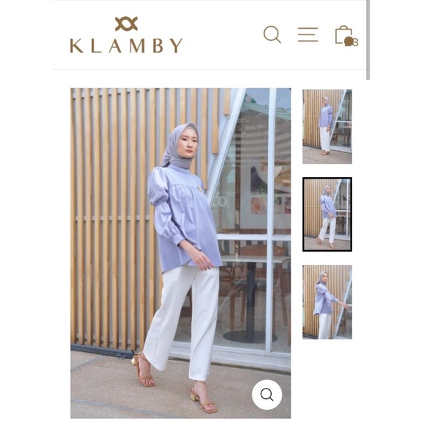 Diana Blouse,, Size S, Wearing Klamby