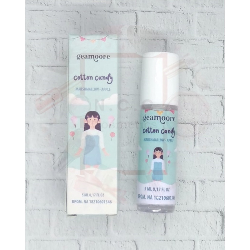 [BPOM] * NCC * Geamoore Parfum Bakarat Inspired Addicted Perfume Rool On Geammore Geamore Bakaratz-COTTON CANDY -5 ml
