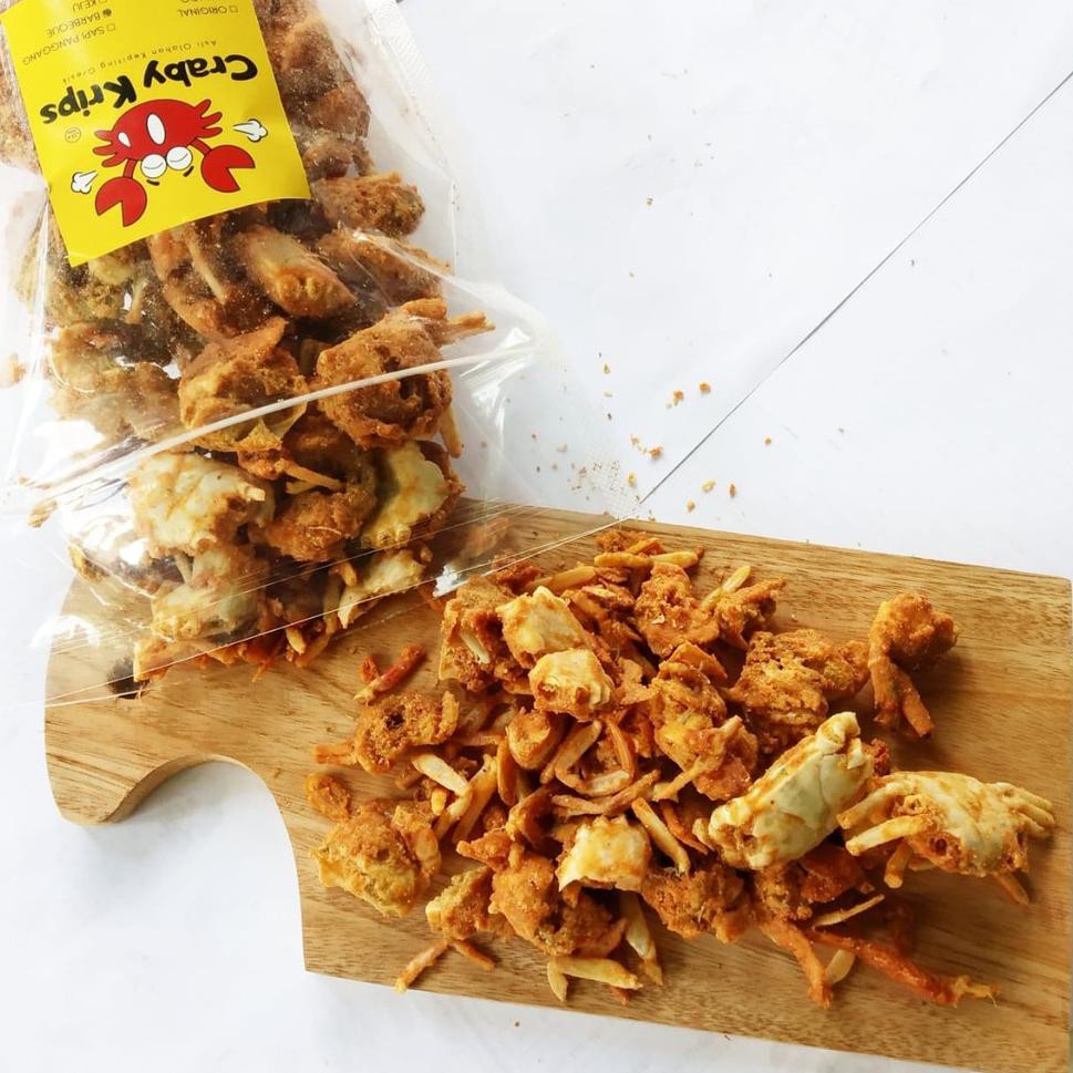 

Yang terbaru- [1KG=15PCS] Baby Crabs Crispy Khas Gresik 50gr