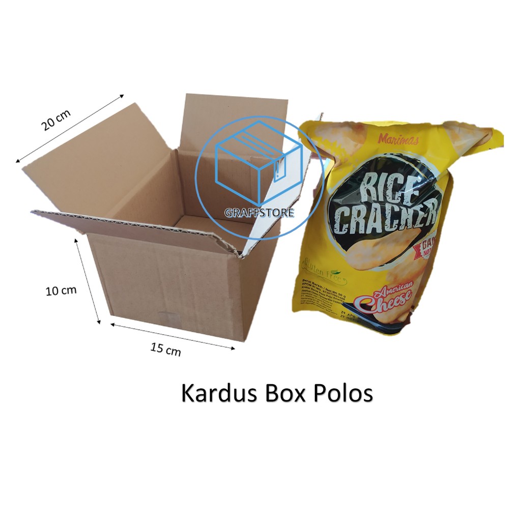 

Kardus Packing 20x15x10 / Box Polos / Karton Packing Polos / Kardus Polos