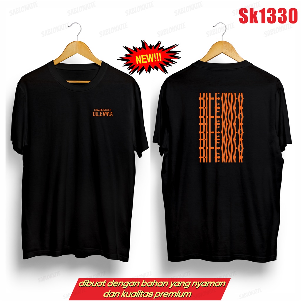 MURAH!!! KAOS  DILEMMA SK1330 UNISEX ADA KAOS ANAK KPOP