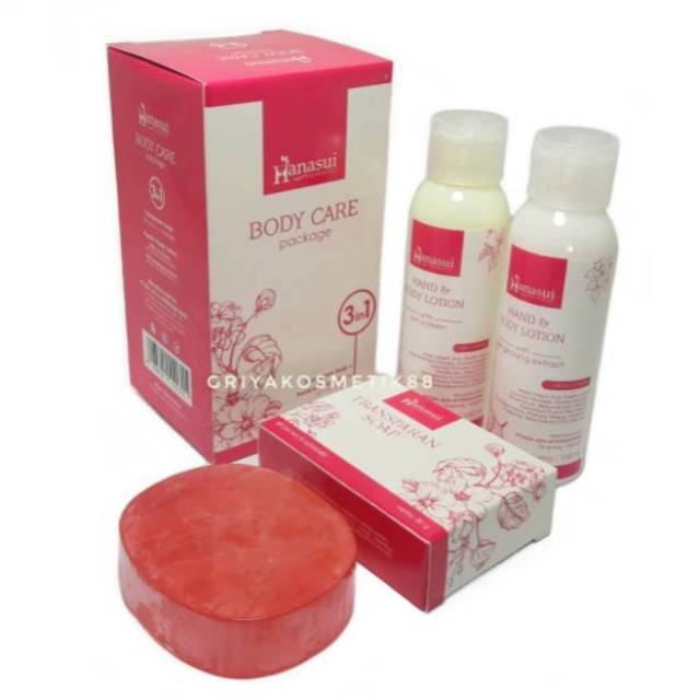 HANASUI BODY CARE 3in1 BPOM