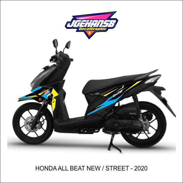 Striping Beat Deluxe - Stiker Beat New Street 2020 - Racing Roadrace