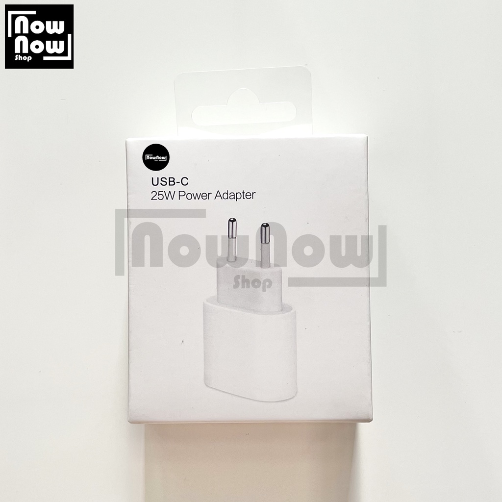 Adapter Batok Kepala Charger iP 25W USB-C Type C Lightning Power Delivery SUPER FAST CHARGING Adaptor Carger Casan Cas Original