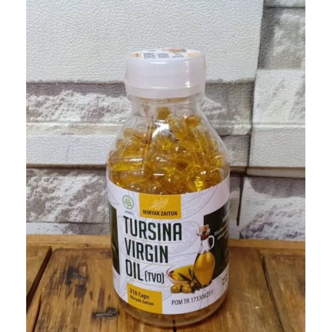 

minyak zaitun Tursina extra Virgin olive oil 200 kapsul original