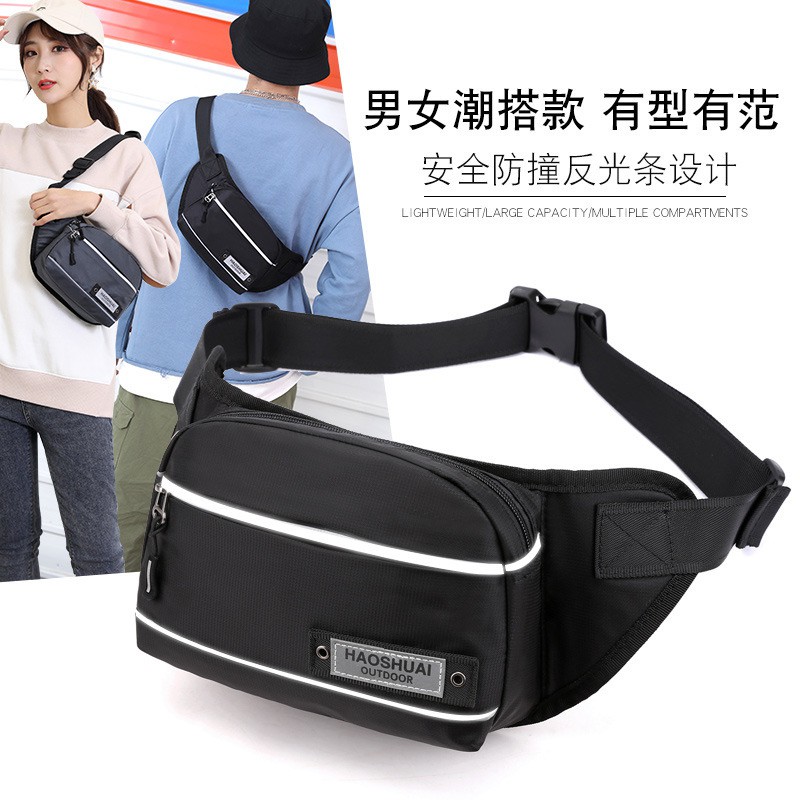 HAOSHUAI 5205 Tas Selempang Pria Waistbag Pria Waterproof WATCHKITE WKOS