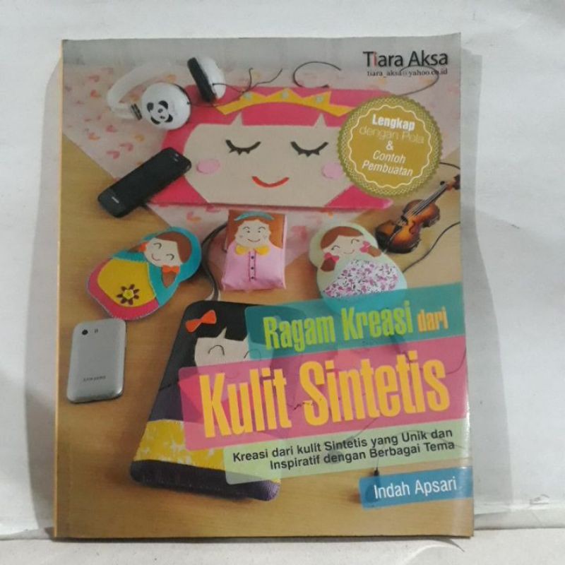 Buku Keterampilan - Ragam Kreasi dari Kulit Sintetis