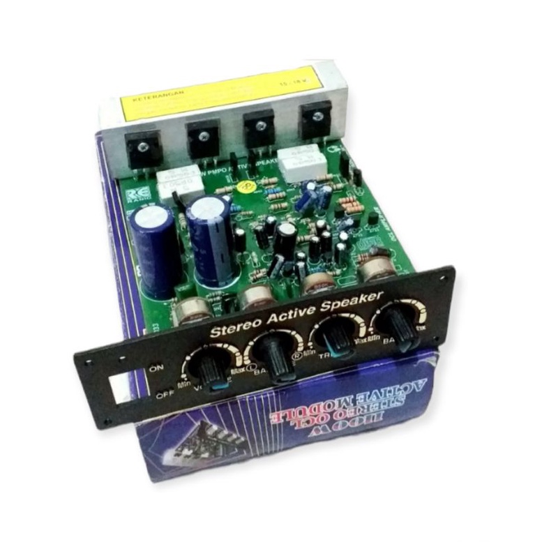 KIT STEREO OCL AKTIF SPEAKER 1100W MODUL