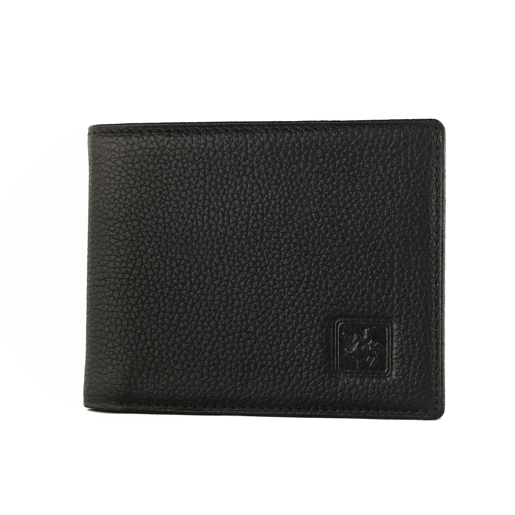 TOKOKOE - Dompet Pria model Tidur bahan Kulit Premium Dompet Lipat - David Jones 211 Black