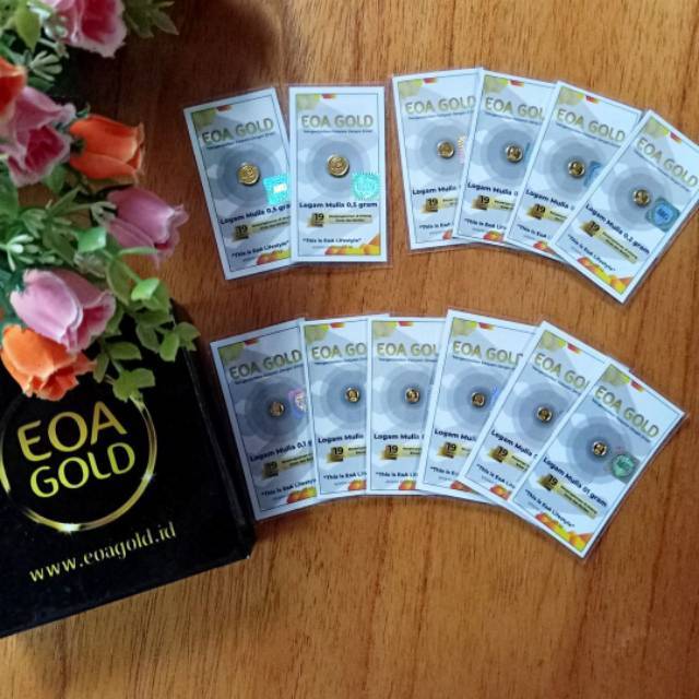 EOA Gold Emas Logam Mulia 24 Karat Asli Distributor Brebes