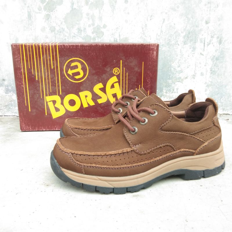 BORSA LOG WOOD - ORIGINAL LEATHER SNEAKER CASUAL SHOES
