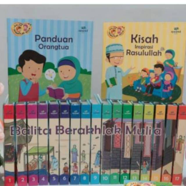 Paket Buku Balita Berakhlak Mulia Preloved