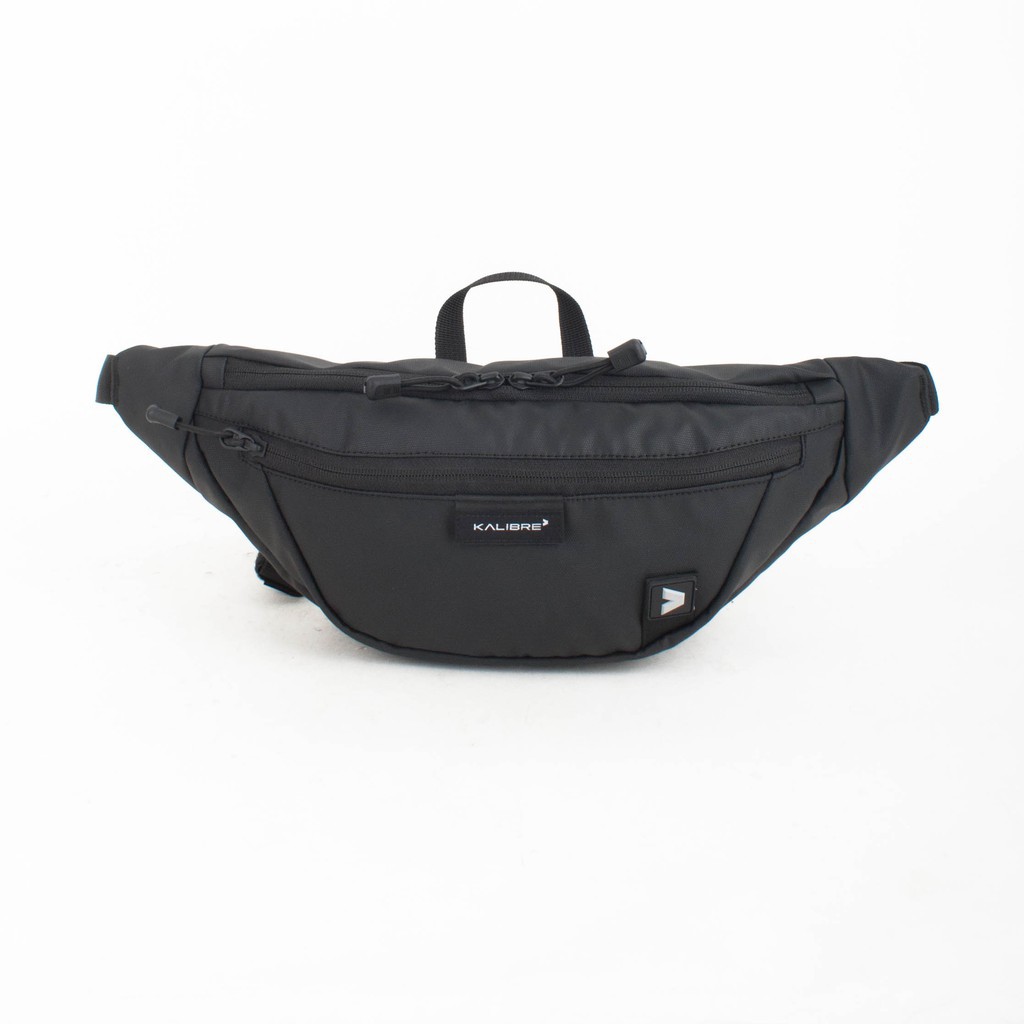 KALIBRE Waistbag 920908-000 Tas Pinggang Pria Black Original Muat Pouch 7 Inch