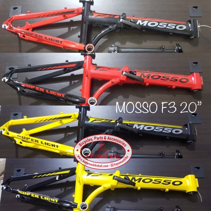 FRAME SEPEDA LIPAT MOSSO F3 SUPER LIGHT 20 406 / 451 KOMPLIT