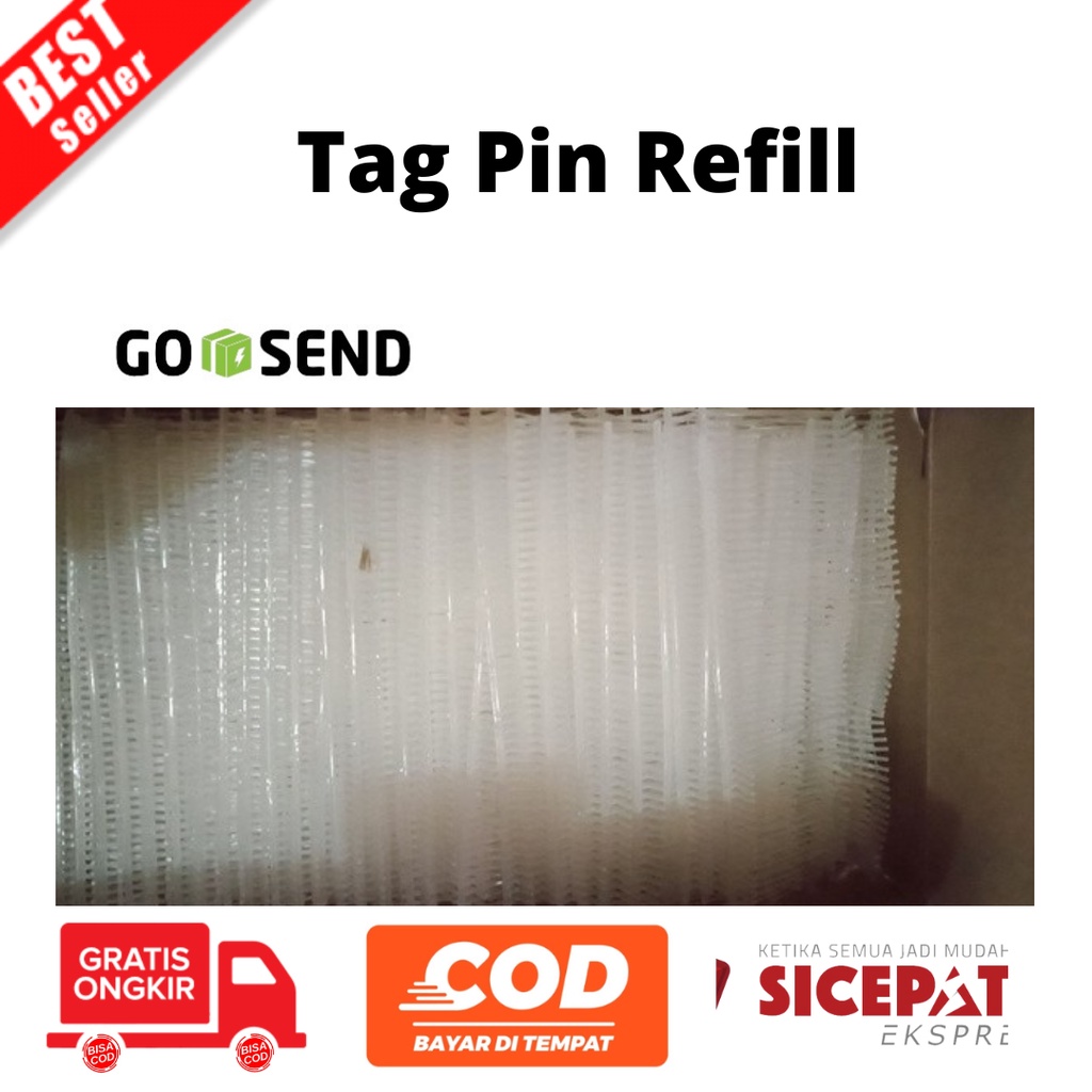 

Tag Pin Refill Isi Tag Gun 35 mm isi 5000