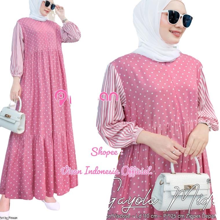 BGD.27Jn22ᴸ | NEW GAYOLA - DINARA - MARISA - HANA - LIDIA - STELLA #2 - DIANA #3 - SALORA MIDI DRESS