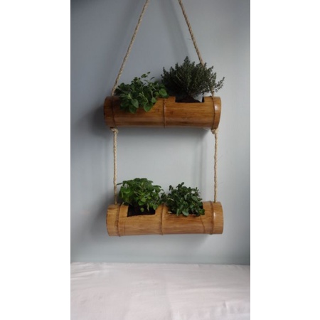 pot bunga minimalis modern pot bunga unik tempat bunga pot bambu