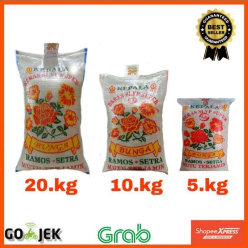 

BERAS BUNGA PREMIUM 5 ,10 , 20 KG