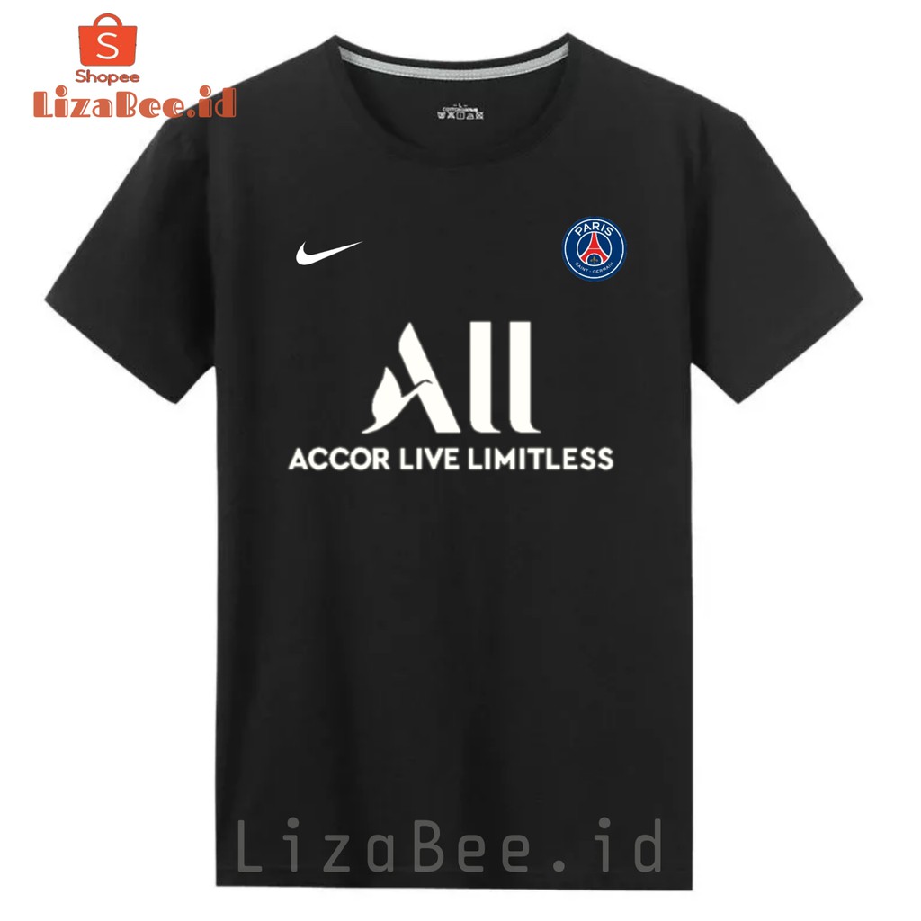 Kaos Lionel Messi Baju Bola Messi PSG Paris 30 Ooredoo Dewasa Ori Anak Laki-laki All Size M L XL XXL