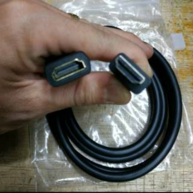 kabel HDMI buat perpanjang high speed / cable hdmi cewek cowok dan kabel HDMI HDMI high speed / cable hdmi cowok cowok  MANTUL