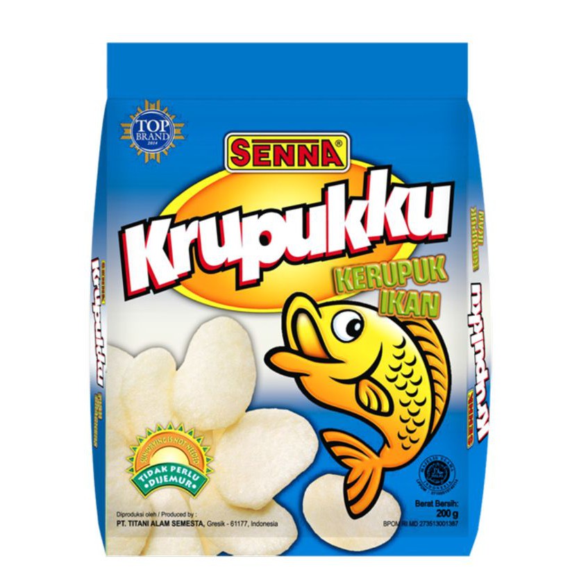 

Senna Krupukku Kerupuk Ikan 200gr